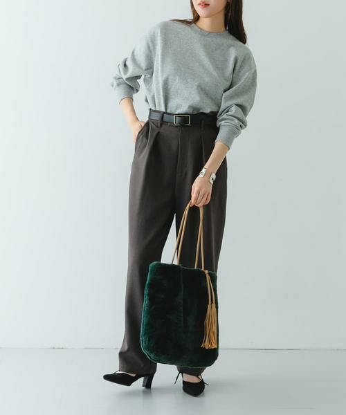 RODE SKO / ロデスコ トートバッグ | タッセル付フラッフィトートバッグ | 詳細9