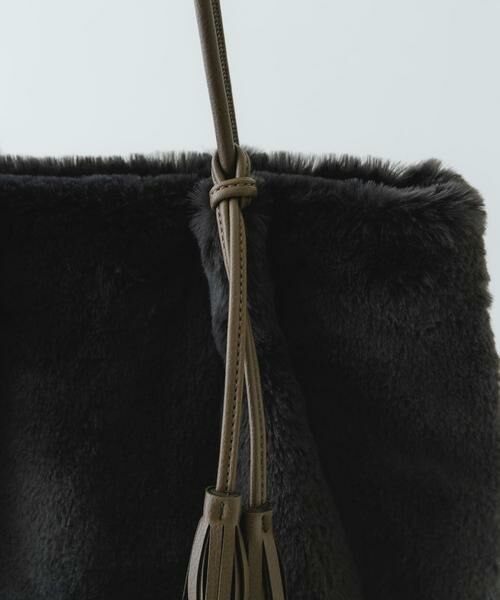 RODE SKO / ロデスコ トートバッグ | タッセル付フラッフィトートバッグ | 詳細18