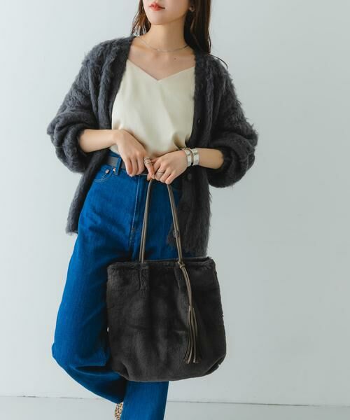 RODE SKO / ロデスコ トートバッグ | タッセル付フラッフィトートバッグ | 詳細20