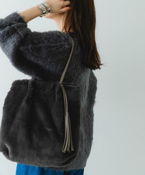 RODE SKO / ロデスコ トートバッグ | タッセル付フラッフィトートバッグ | 詳細21