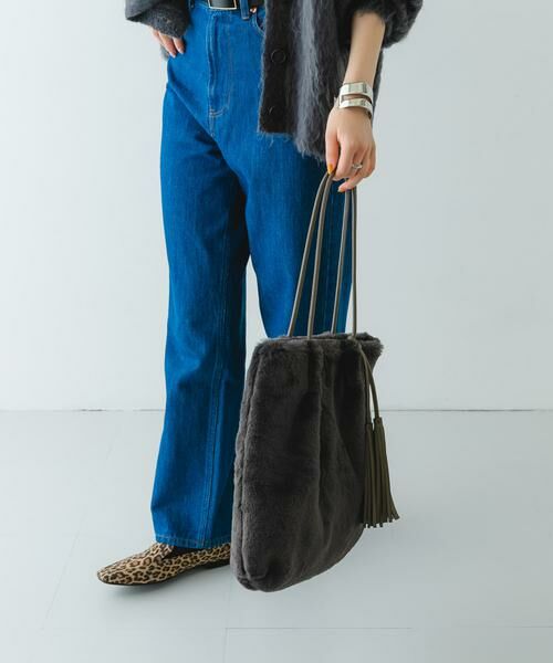 RODE SKO / ロデスコ トートバッグ | タッセル付フラッフィトートバッグ | 詳細23