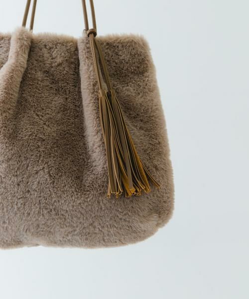 RODE SKO / ロデスコ トートバッグ | タッセル付フラッフィトートバッグ | 詳細30