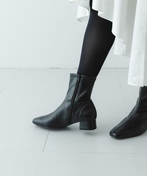 RODE SKO / ロデスコ ブーツ（ショート丈） | 『MADE IN JAPAN』3センチスクエアトゥショートブーツ | 詳細11