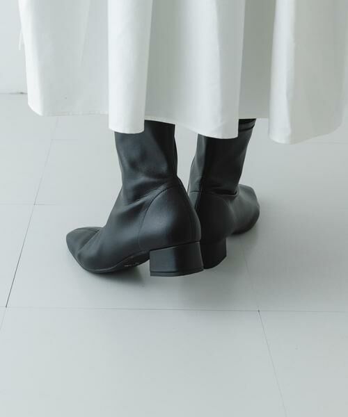 RODE SKO / ロデスコ ブーツ（ショート丈） | 『MADE IN JAPAN』3センチスクエアトゥショートブーツ | 詳細12