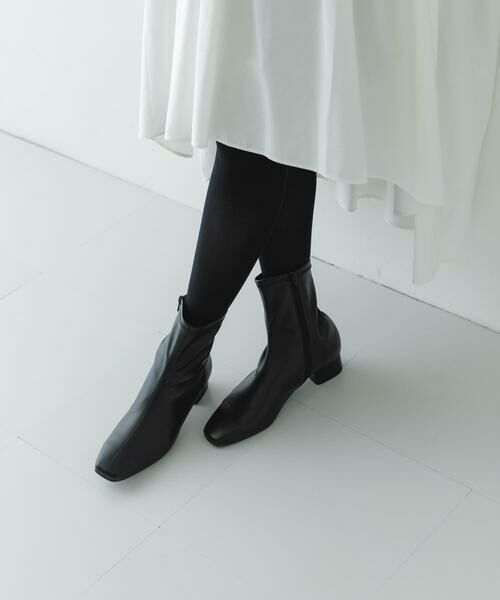 RODE SKO / ロデスコ ブーツ（ショート丈） | 『MADE IN JAPAN』3センチスクエアトゥショートブーツ | 詳細14