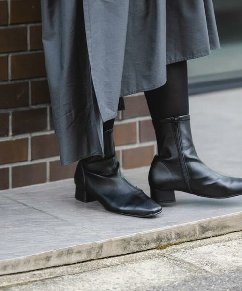 RODE SKO / ロデスコ ブーツ（ショート丈） | 『MADE IN JAPAN』3センチスクエアトゥショートブーツ | 詳細2