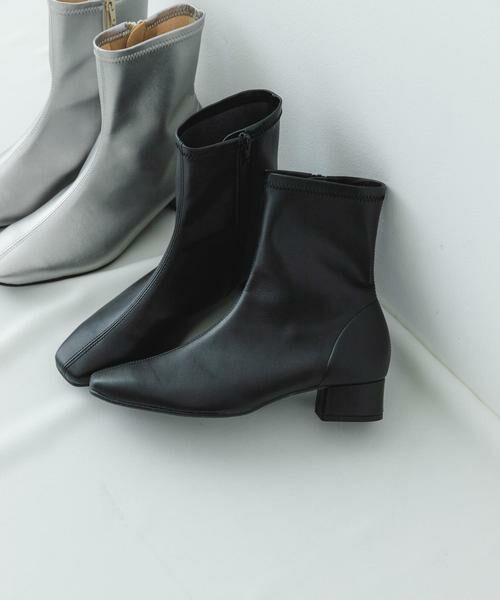RODE SKO / ロデスコ ブーツ（ショート丈） | 『MADE IN JAPAN』3センチスクエアトゥショートブーツ | 詳細24