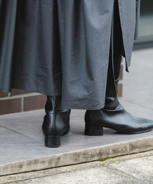 RODE SKO / ロデスコ ブーツ（ショート丈） | 『MADE IN JAPAN』3センチスクエアトゥショートブーツ | 詳細3