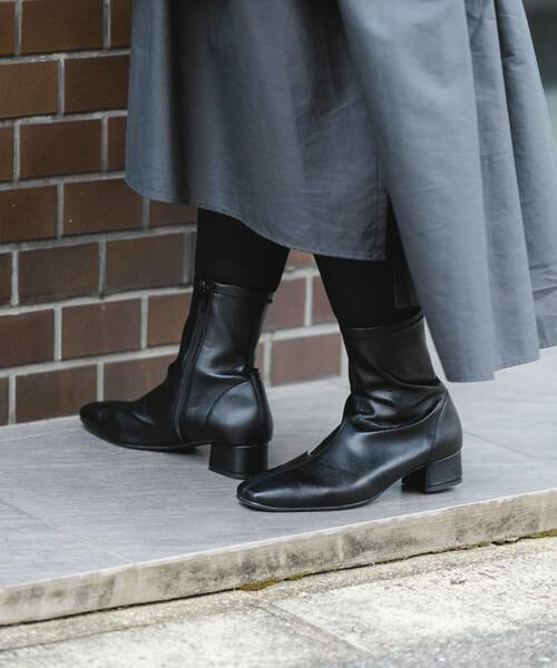 RODE SKO / ロデスコ ブーツ（ショート丈） | 『MADE IN JAPAN』3センチスクエアトゥショートブーツ | 詳細4