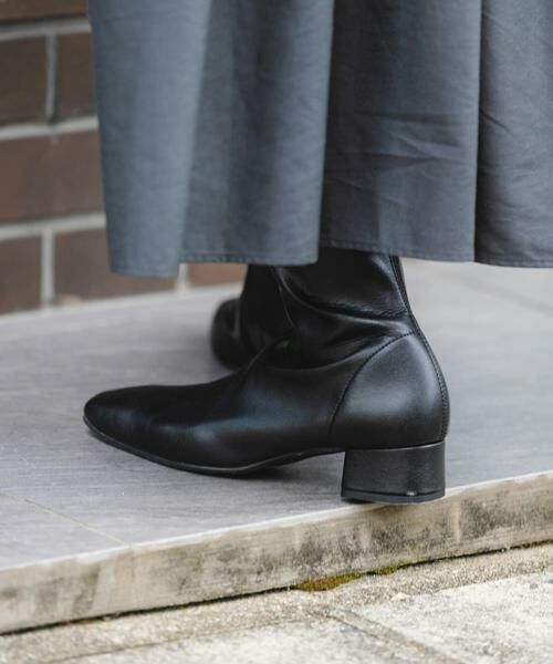RODE SKO / ロデスコ ブーツ（ショート丈） | 『MADE IN JAPAN』3センチスクエアトゥショートブーツ | 詳細5