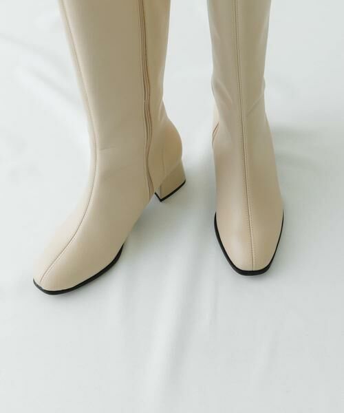 RODE SKO / ロデスコ ブーツ（ショート丈） | 『MADE IN JAPAN』5.5センチスクエアトゥロングブーツ | 詳細1