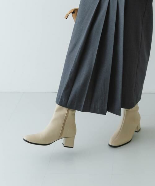 RODE SKO / ロデスコ ブーツ（ショート丈） | 『MADE IN JAPAN』5.5センチスクエアトゥロングブーツ | 詳細12