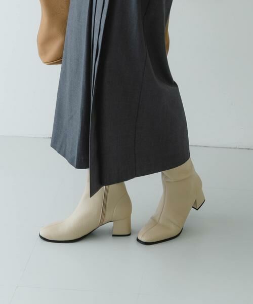 RODE SKO / ロデスコ ブーツ（ショート丈） | 『MADE IN JAPAN』5.5センチスクエアトゥロングブーツ | 詳細13