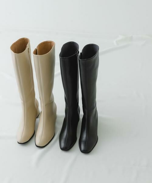 RODE SKO / ロデスコ ブーツ（ショート丈） | 『MADE IN JAPAN』5.5センチスクエアトゥロングブーツ | 詳細17