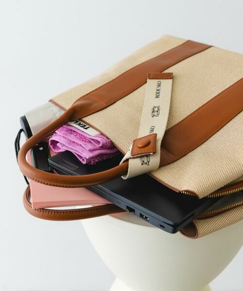 RODE SKO / ロデスコ トートバッグ | ロゴリボン付A4トートバッグ | 詳細12