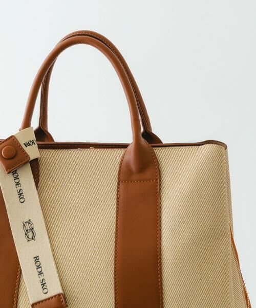 RODE SKO / ロデスコ トートバッグ | ロゴリボン付A4トートバッグ | 詳細8