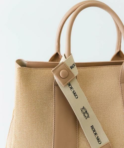 RODE SKO / ロデスコ トートバッグ | ロゴリボン付A4トートバッグ | 詳細7