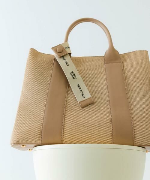 RODE SKO / ロデスコ トートバッグ | ロゴリボン付A4トートバッグ | 詳細8