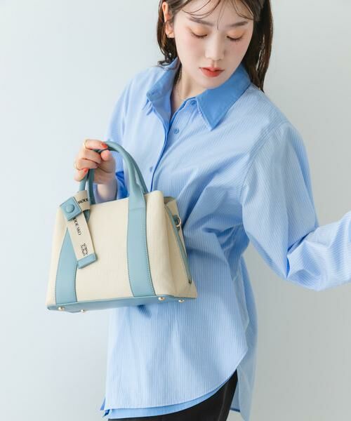 RODE SKO / ロデスコ ハンドバッグ | ロゴリボン付2WAYハンドバッグ | 詳細1