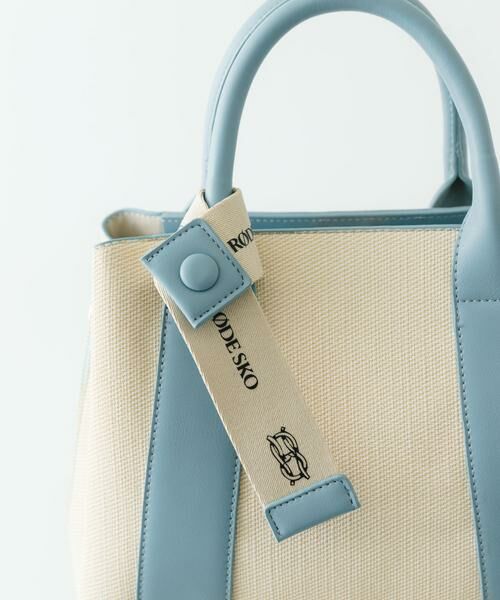 RODE SKO / ロデスコ ハンドバッグ | ロゴリボン付2WAYハンドバッグ | 詳細7