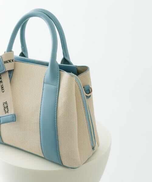 RODE SKO / ロデスコ ハンドバッグ | ロゴリボン付2WAYハンドバッグ | 詳細9
