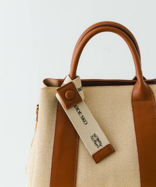RODE SKO / ロデスコ ハンドバッグ | ロゴリボン付2WAYハンドバッグ | 詳細10