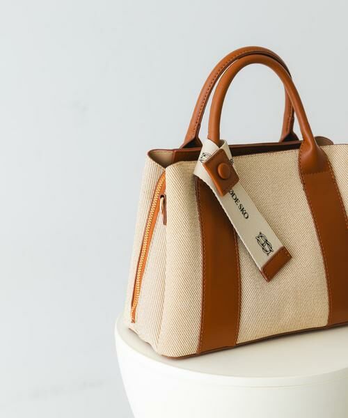 RODE SKO / ロデスコ ハンドバッグ | ロゴリボン付2WAYハンドバッグ | 詳細9