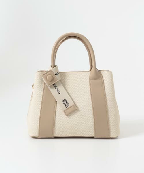 RODE SKO / ロデスコ ハンドバッグ | ロゴリボン付2WAYハンドバッグ | 詳細29