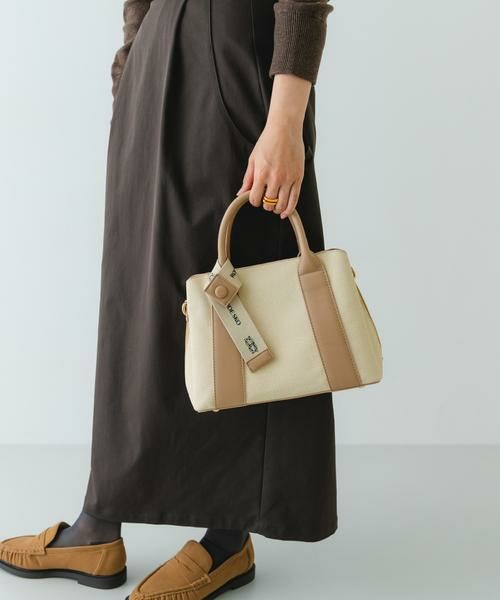 RODE SKO / ロデスコ ハンドバッグ | ロゴリボン付2WAYハンドバッグ | 詳細22