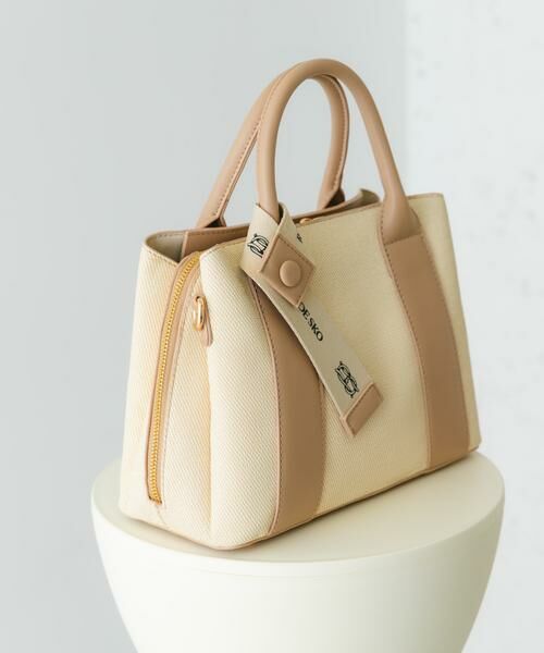 RODE SKO / ロデスコ ハンドバッグ | ロゴリボン付2WAYハンドバッグ | 詳細25