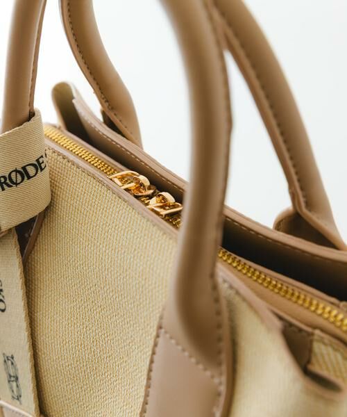 RODE SKO / ロデスコ ハンドバッグ | ロゴリボン付2WAYハンドバッグ | 詳細28