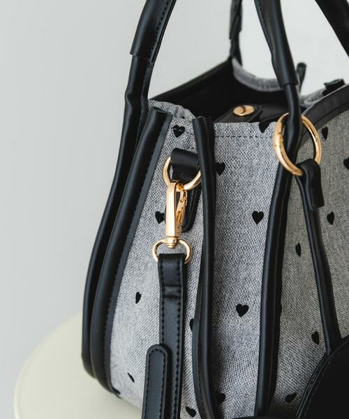 RODE SKO / ロデスコ ショルダーバッグ | ハートキャンバスバッグ | 詳細11