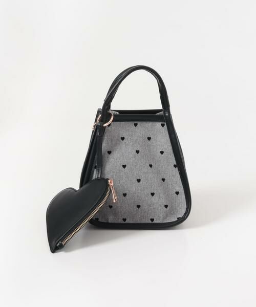 RODE SKO / ロデスコ ショルダーバッグ | ハートキャンバスバッグ | 詳細13