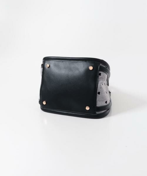 RODE SKO / ロデスコ ショルダーバッグ | ハートキャンバスバッグ | 詳細15