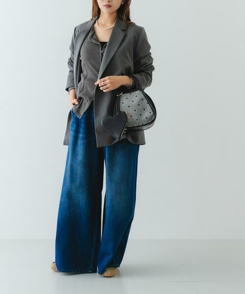 RODE SKO / ロデスコ ショルダーバッグ | ハートキャンバスバッグ | 詳細5