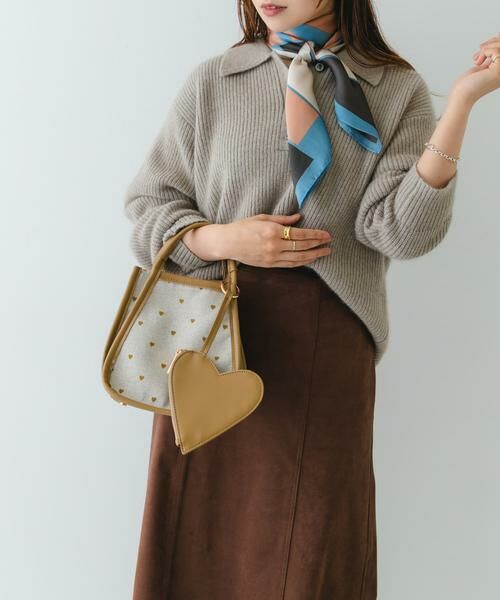 RODE SKO / ロデスコ ショルダーバッグ | ハートキャンバスバッグ | 詳細21