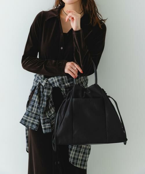 RODE SKO / ロデスコ ショルダーバッグ | ショルダー付撥水キンチャクバッグ | 詳細18