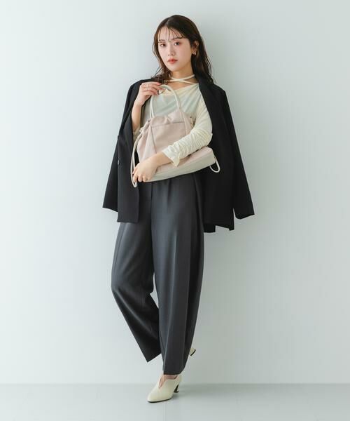 RODE SKO / ロデスコ ショルダーバッグ | ショルダー付撥水ミニキンチャクバッグ | 詳細3