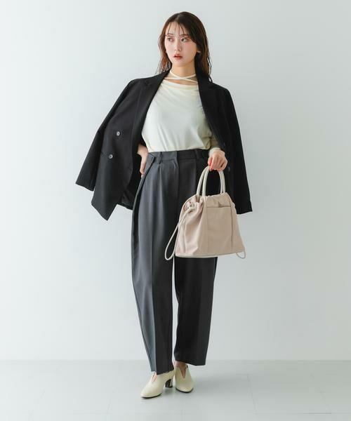 RODE SKO / ロデスコ ショルダーバッグ | ショルダー付撥水ミニキンチャクバッグ | 詳細6