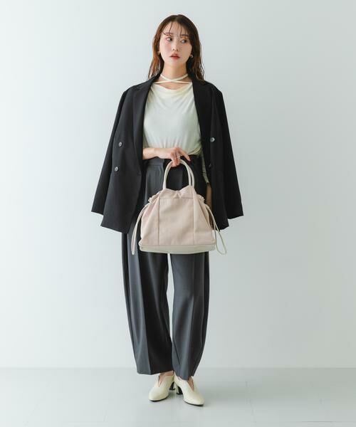 RODE SKO / ロデスコ ショルダーバッグ | ショルダー付撥水ミニキンチャクバッグ | 詳細7