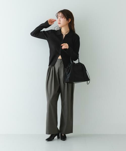 RODE SKO / ロデスコ ショルダーバッグ | ショルダー付撥水ミニキンチャクバッグ | 詳細17