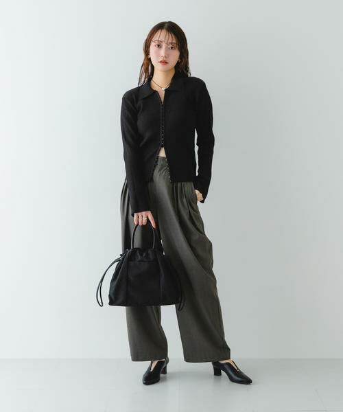 RODE SKO / ロデスコ ショルダーバッグ | ショルダー付撥水ミニキンチャクバッグ | 詳細18