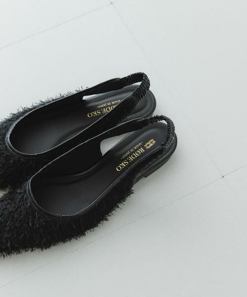 RODE SKO / ロデスコ シューズ | 『MADE IN JAPAN』ヘアリーバックストラップミュール | 詳細4