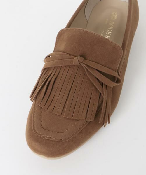 RODE SKO / ロデスコ フラットシューズ | リボンフリンジローファー | 詳細13
