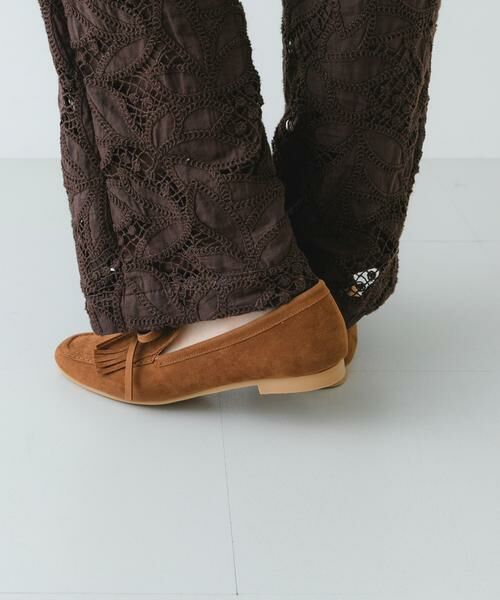 RODE SKO / ロデスコ フラットシューズ | リボンフリンジローファー | 詳細3