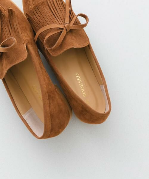 RODE SKO / ロデスコ フラットシューズ | リボンフリンジローファー | 詳細8