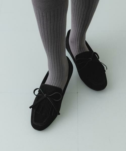 RODE SKO / ロデスコ フラットシューズ | リボンフリンジローファー | 詳細15