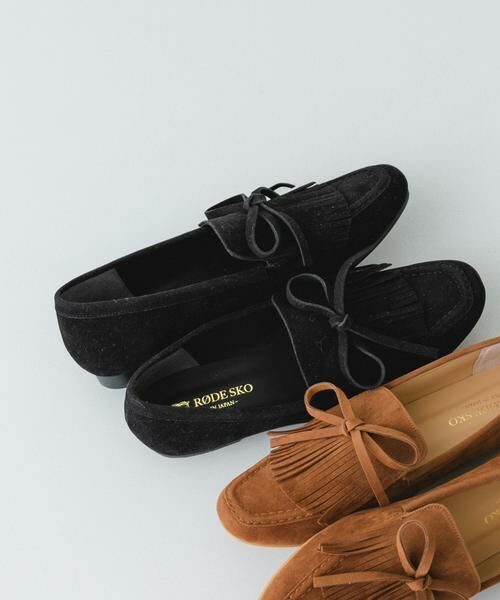 RODE SKO / ロデスコ フラットシューズ | リボンフリンジローファー | 詳細24