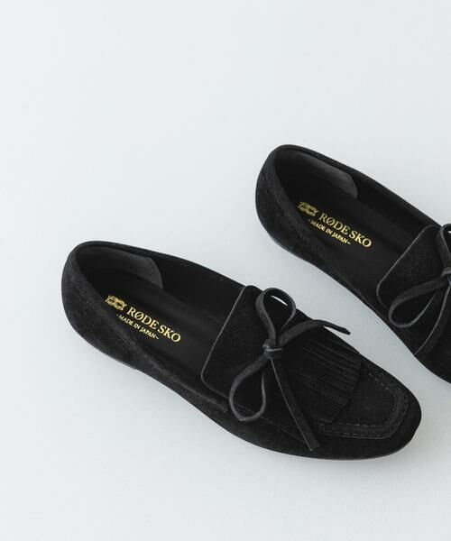 RODE SKO / ロデスコ フラットシューズ | リボンフリンジローファー | 詳細21