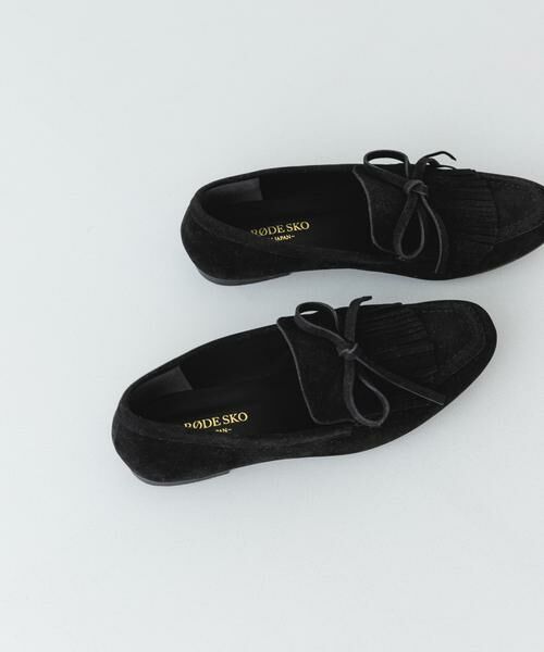 RODE SKO / ロデスコ フラットシューズ | リボンフリンジローファー | 詳細23